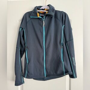 Houdini Women’s full zip gorp core jacket size medium